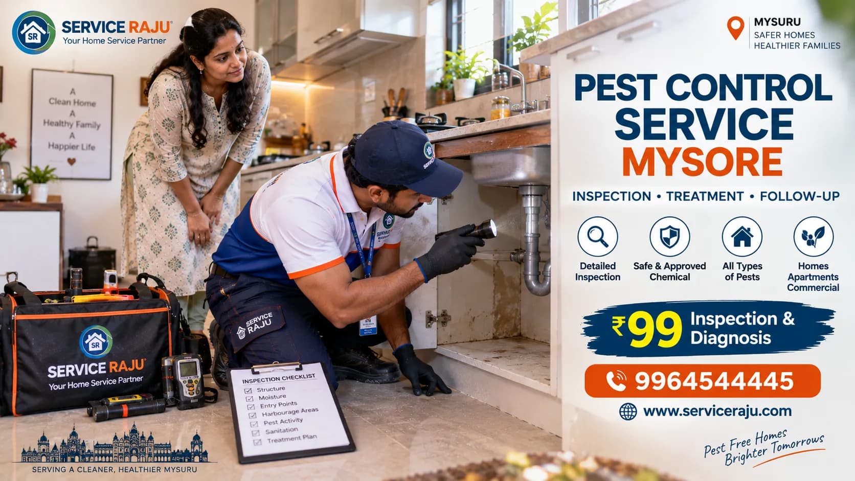 est Control Service Mysore: 10 Things a Technician Should Check Before Treatment