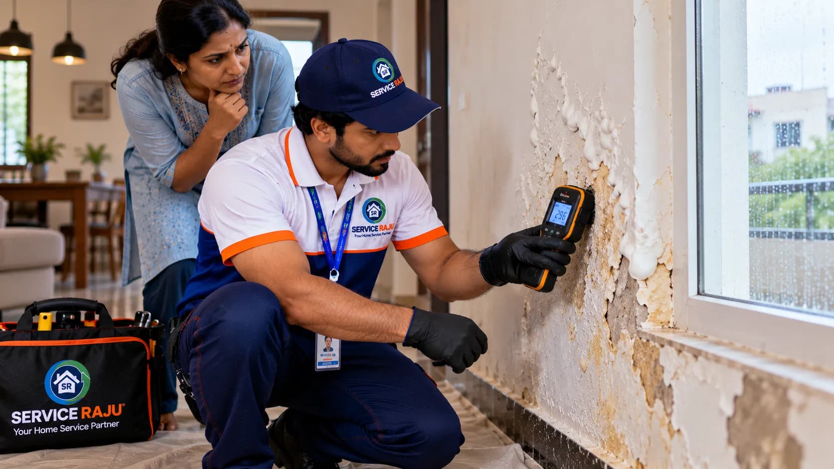 Wall Paint Bubbling After Rain? 7 Causes and the Right Repair