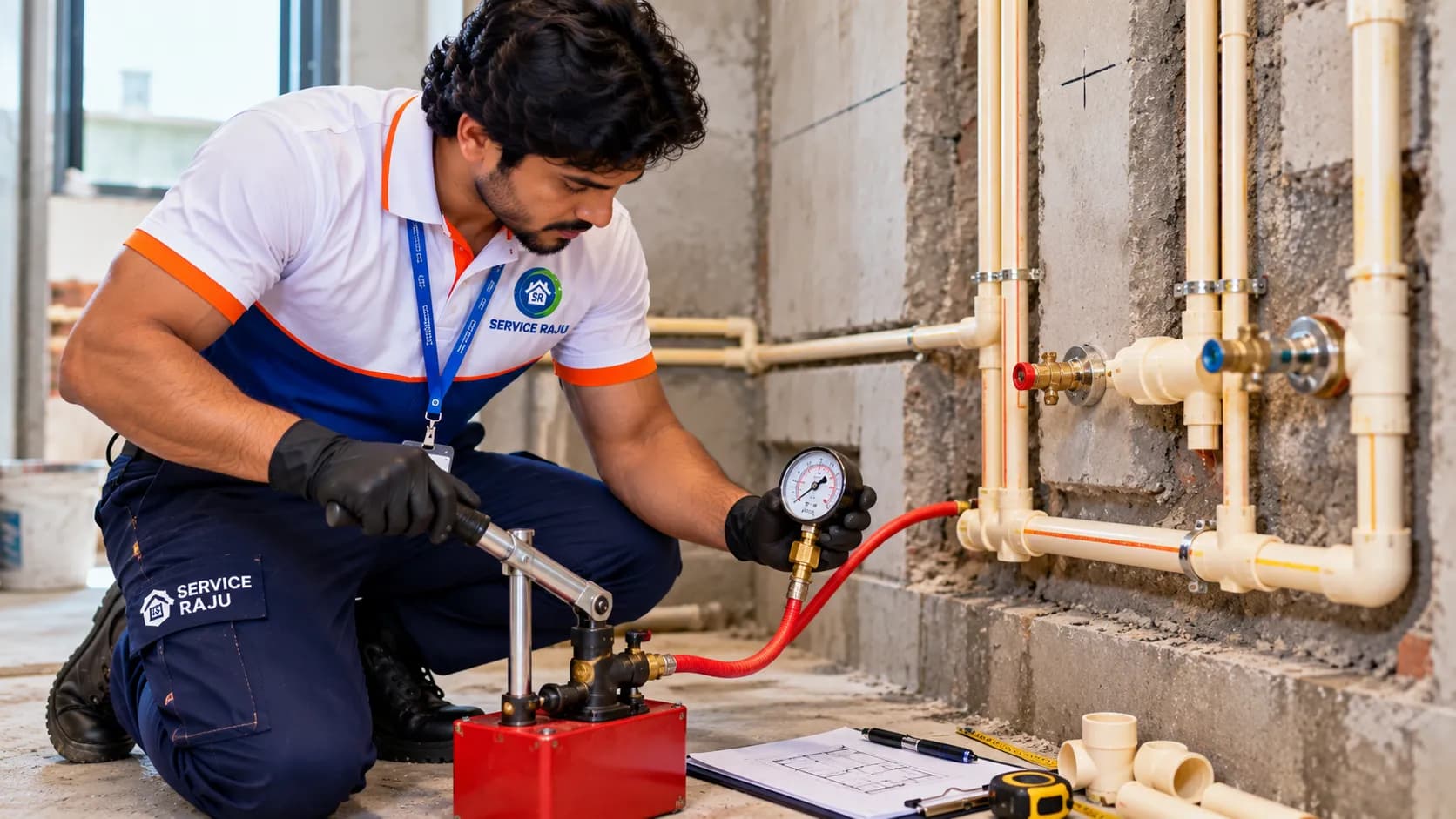 Before Bathroom Tiling: How to Check Concealed CPVC Pipes for Leaks