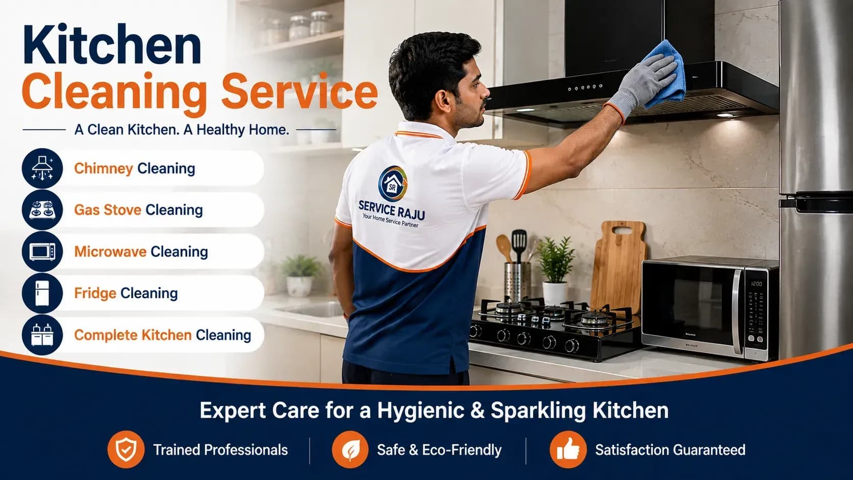 Kitchen Cleaning Services in Mysuru | Service Raju