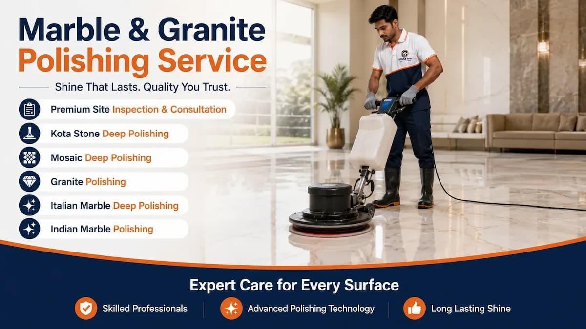 Marble & Granite Polishing in Mysuru | Service Raju