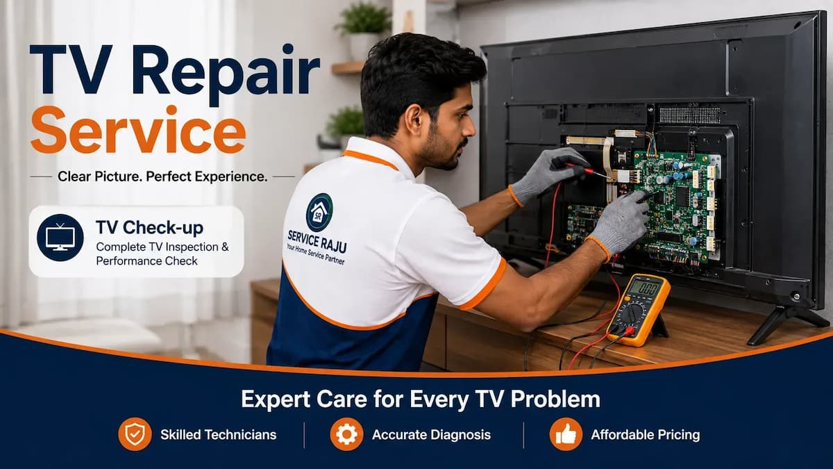 TV Repair & Services in Mysuru | TV Check-up | Service Raju