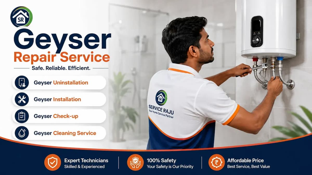 Geyser Repair & Services in Mysuru | Service Raju