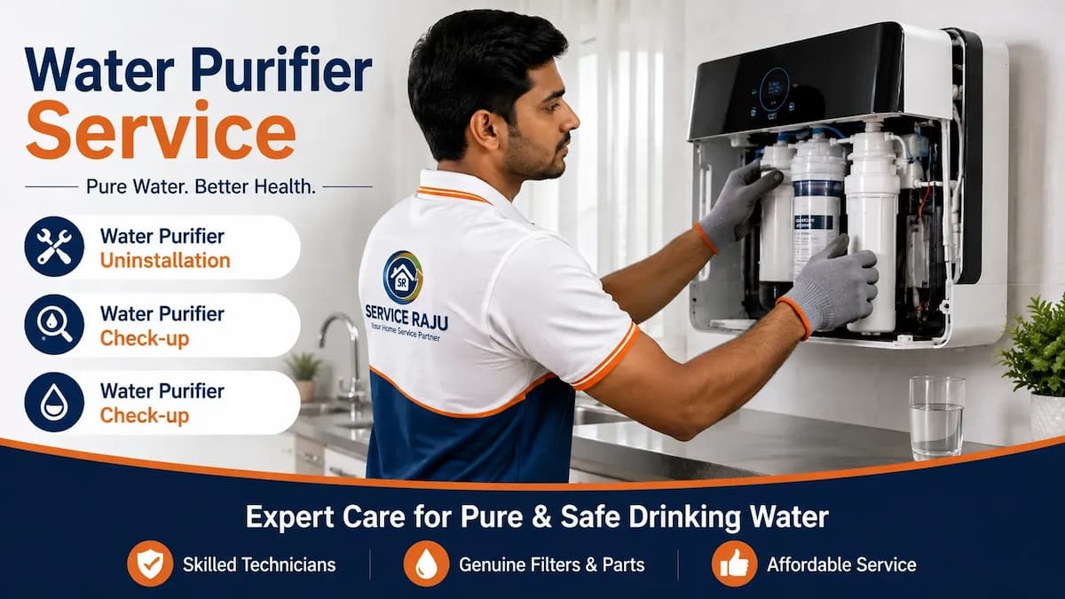 Water Purifier Repair & Service in Mysuru | Service Raju