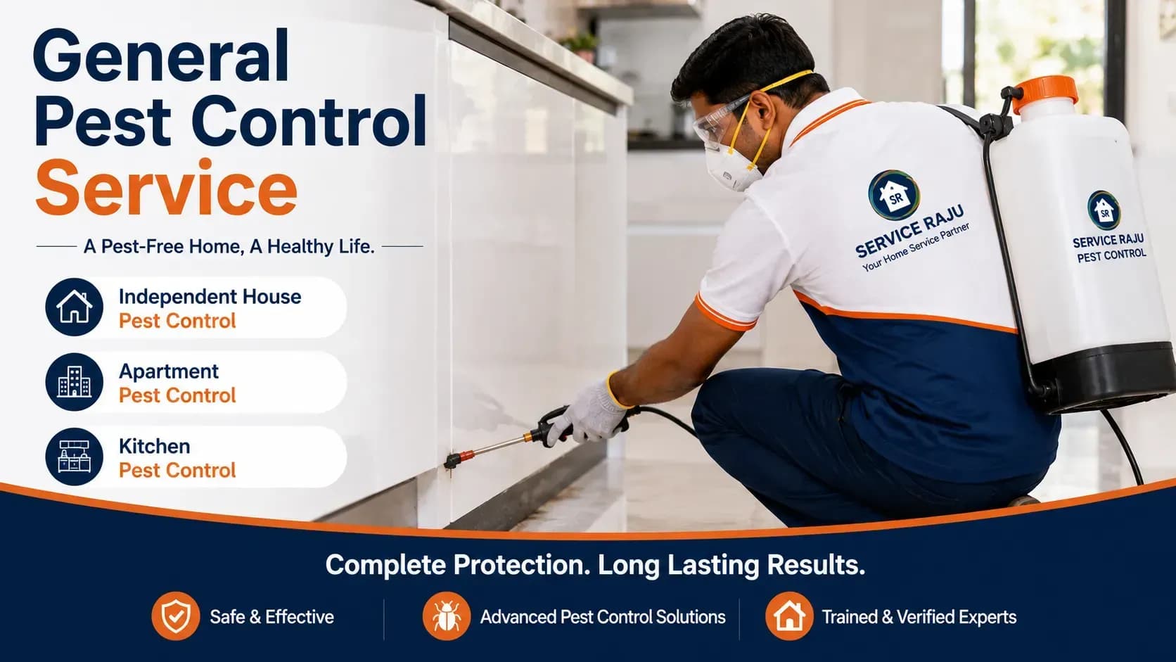General Pest Control Service in Mysuru | Service Raju