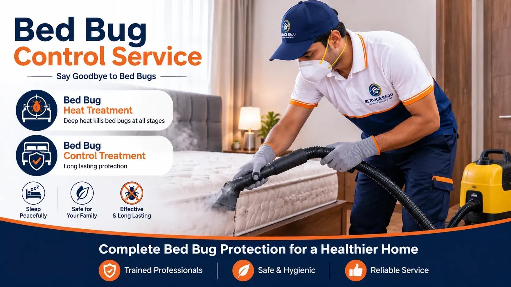 Bed Bug Control Service & Treatment in Mysuru | Service Raju