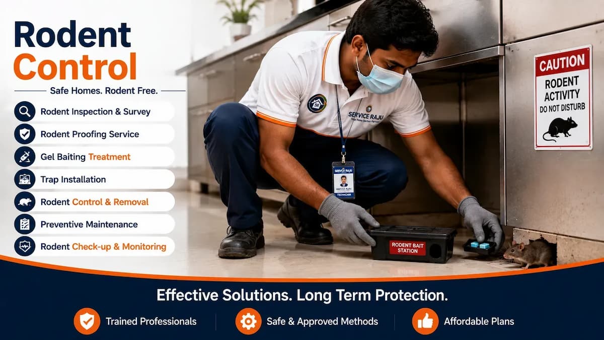 Rodent Control Service in Mysuru | Service Raju