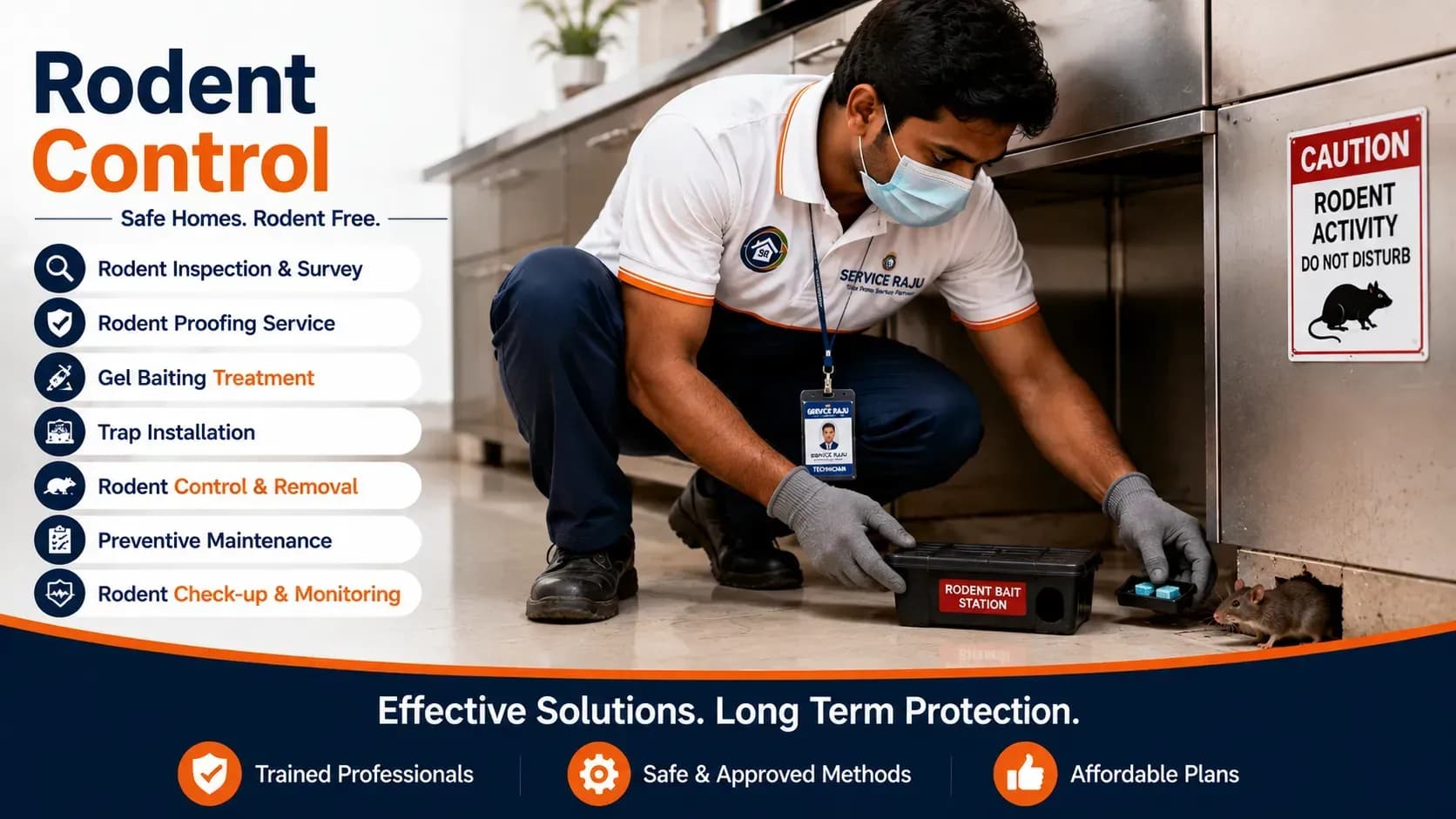Rodent Control Service in Mysuru | Service Raju