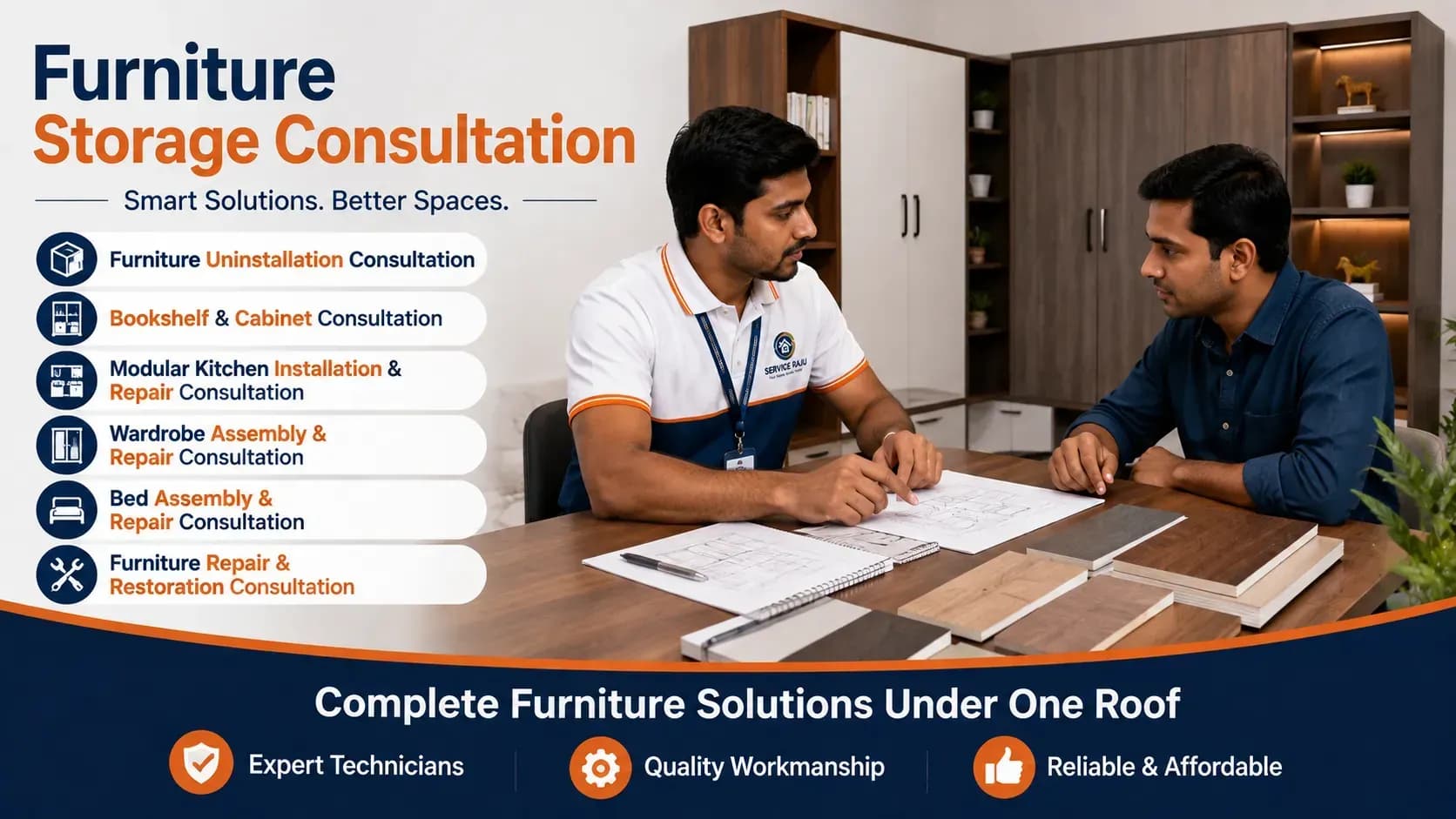 Furniture Storage Consultation in Mysuru | Service Raju