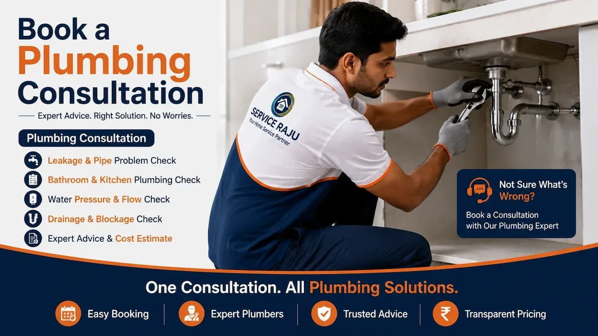 Plumbing Consultation in Mysuru | Service Raju