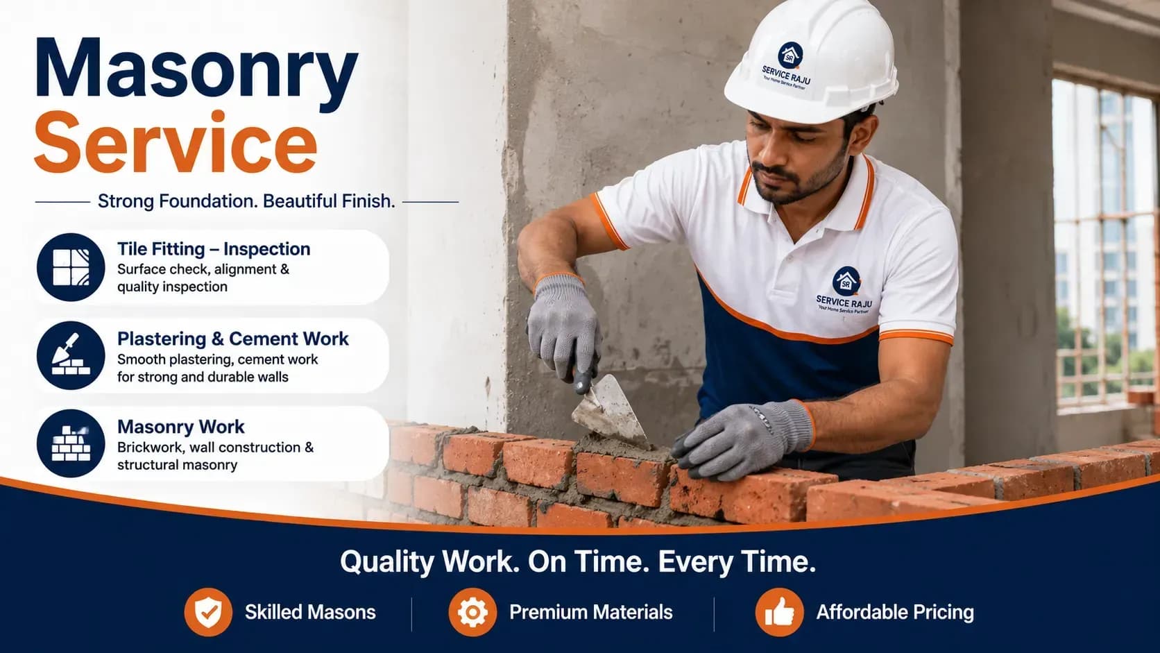 Masonry Service in Mysuru | Service Raju
