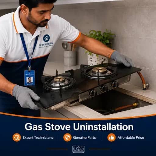 Gas Stove Uninstallation
