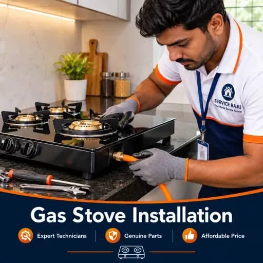 Gas Stove Installation
