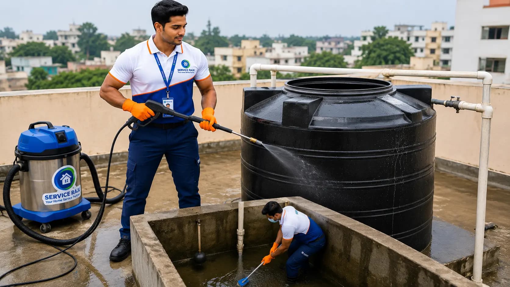 Water Tank and Sump Cleaning