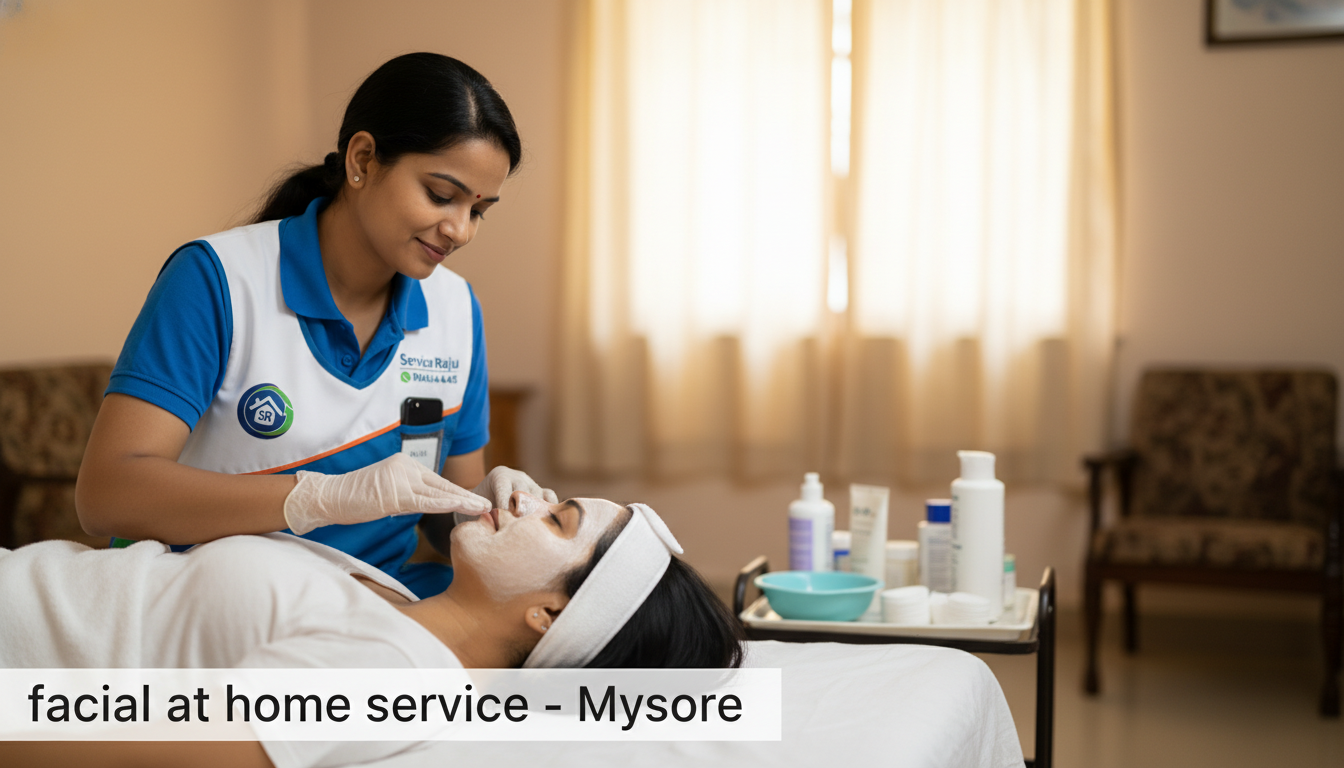 Facial at Home Service in Mysore: Get an Instant Glow Today! thumnail