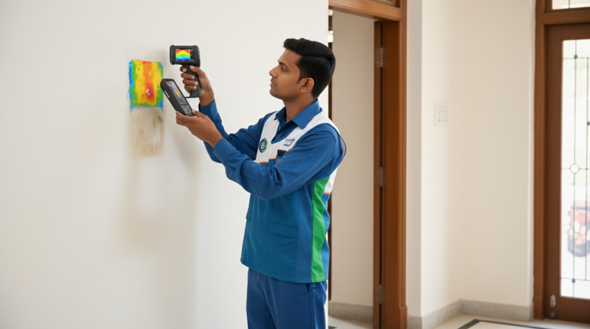 Zero-Breakage Precision: Advanced Thermal Inspection for Hidden Water Leaks in Mysore Homes near me Mysore