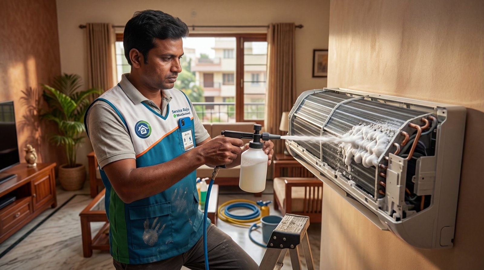 5 Warning Signs Your AC Needs Deep Foam Cleaning Before the 2026 Mysore Summer thumnail