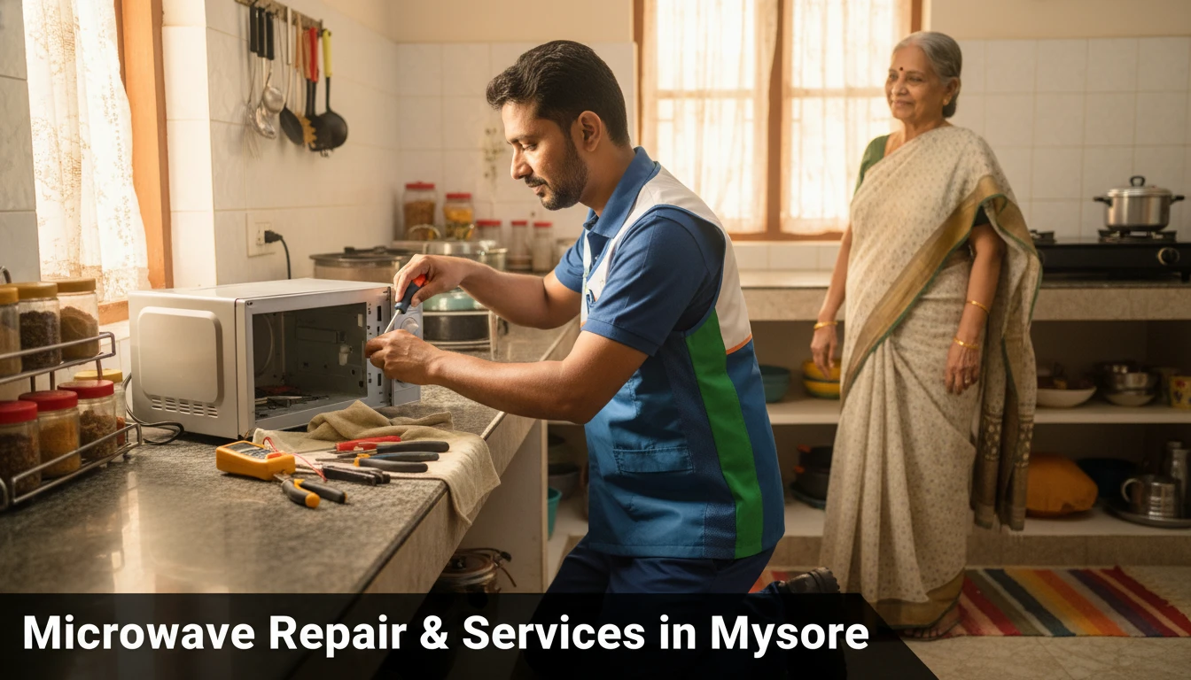 Ultimate Guide to Microwave Oven Repair in Mysore (2026) thumnail