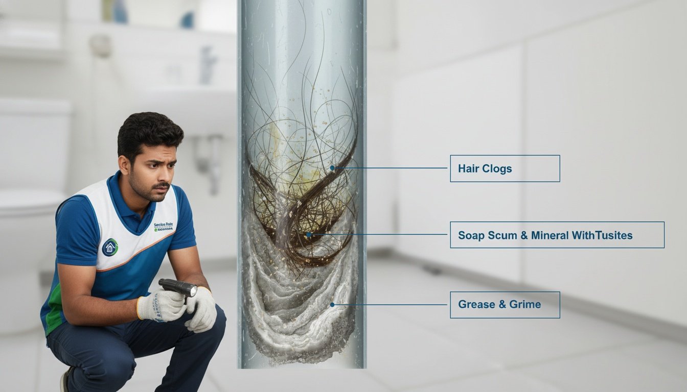 Top 5 Hidden Causes of Clogged Bathroom Drains in Mysore & 2026 Solutions