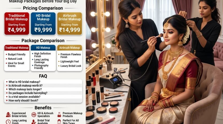 2026 Bridal Makeup Cost In Mysore: Pricing Guide For Hd &Amp; Airbrush Packages 2026 bridal makeup cost in mysore: pricing guide for hd & airbrush packages