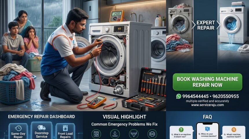 Emergency Washing Machine Repair In Mysore: Fast Doorstep Fixes For Monsoon 2026 Emergency washing machine repair in mysore: fast doorstep fixes for monsoon 2026