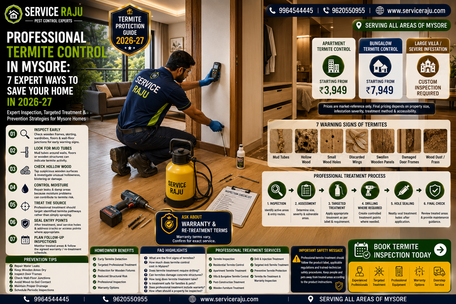 Professional termite COntrol in Mysore: 7 Expert Ways to Save Your Home in 2026-27