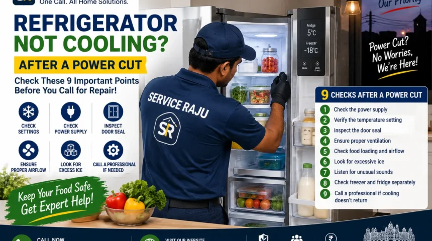 Refrigerator Not Cooling Mysore – 9 Checks After Power Cut Refrigerator not cooling mysore – 9 checks after power cut