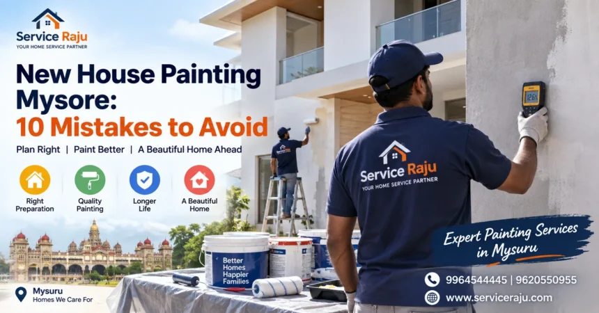 New House Painting Mysore: 10 Mistakes To Avoid New house painting mysore: 10 mistakes to avoid