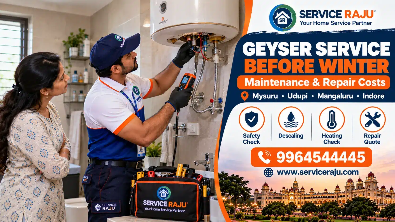 Geyser Service Before Winter: Maintenance & Repair Costs