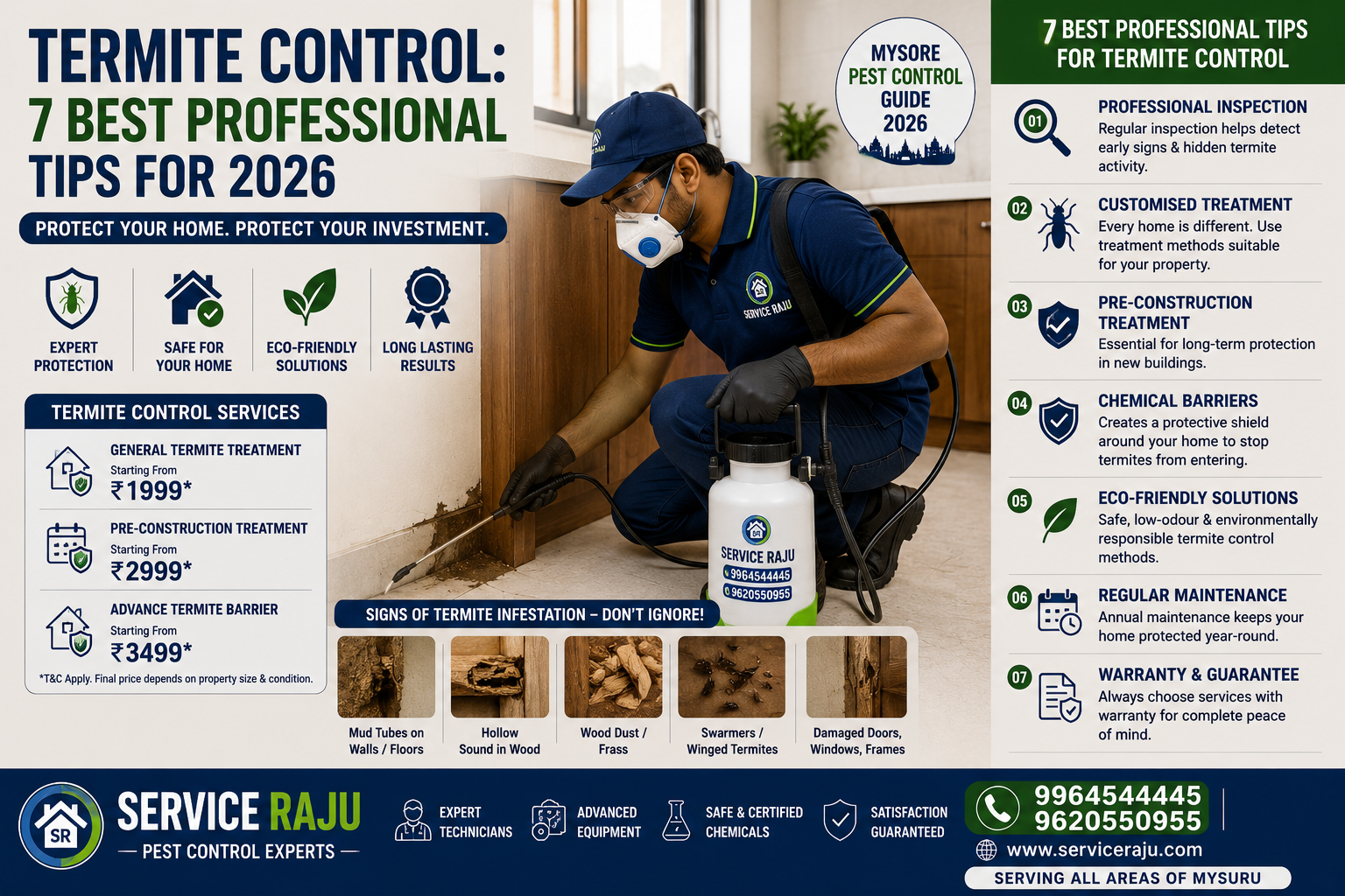 Termite Control: 7 Best Professional Tips for 2026