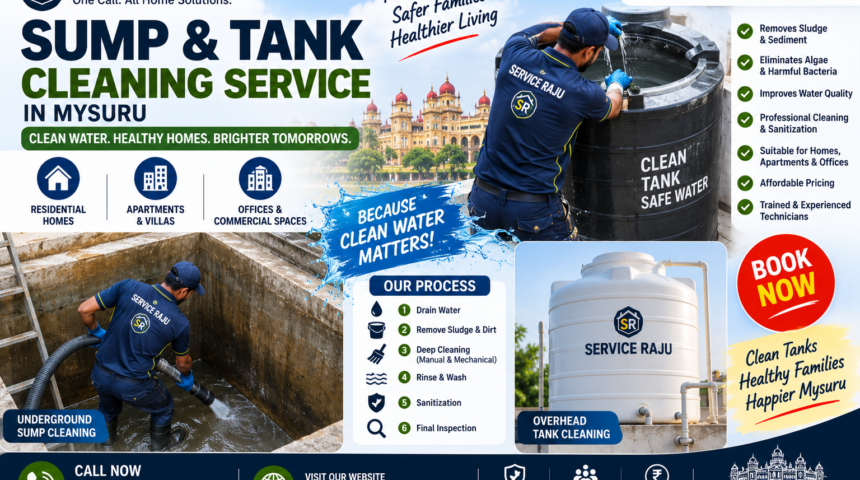Sump &Amp; Overhead Tank Cleaning Process Sump and overhead tank cleaning process in mysore