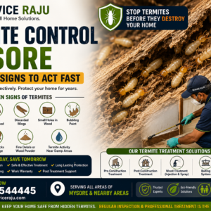 Termite Control Mysore – 9 Hidden Signs Termite control mysore – 9 hidden signs and professional treatment