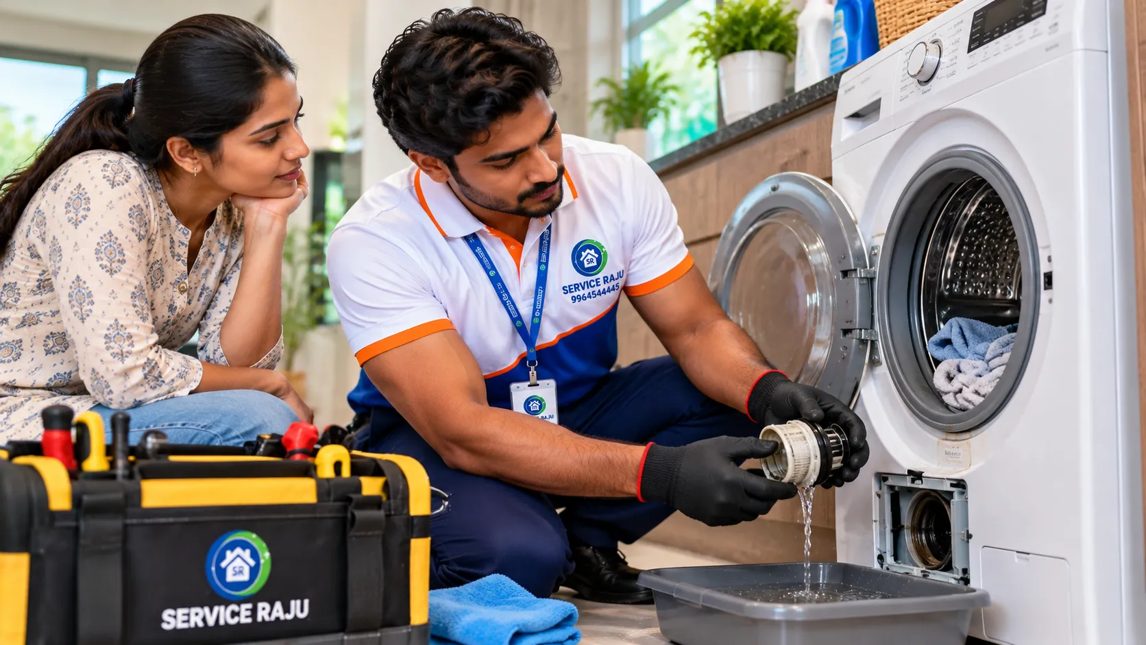 Washing Machine Not Draining Water? Causes and Repair Guide