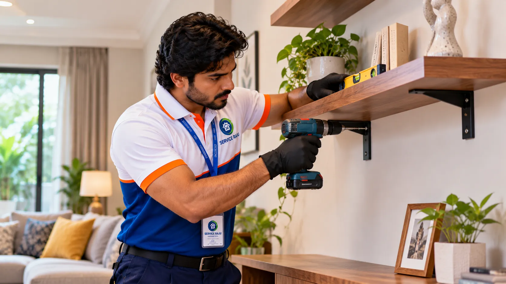 Wall-Mounted Shelf Installation in Mysore: Safe Fixing Guide