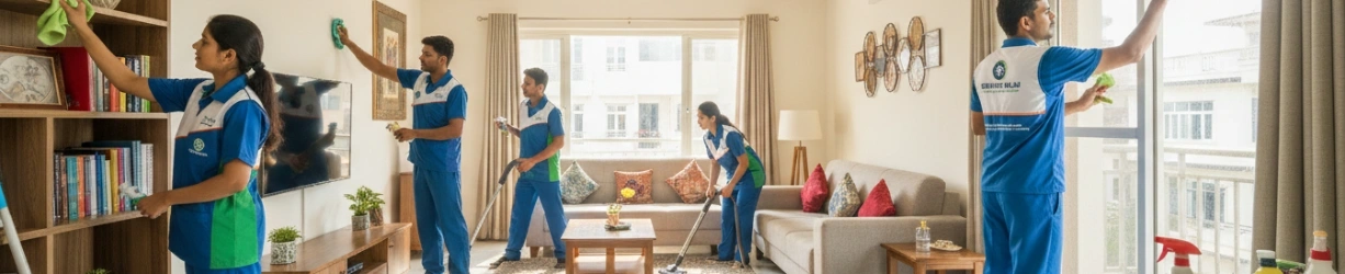 1 BHK Deep Furnished Home Cleaning