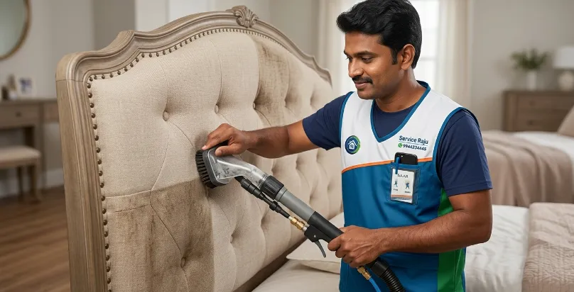 Fabric Headboard Cleaning