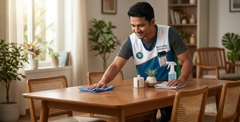 Furniture Cleaning & Wipe Down