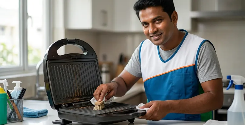 Sandwich Maker/Griller Cleaning